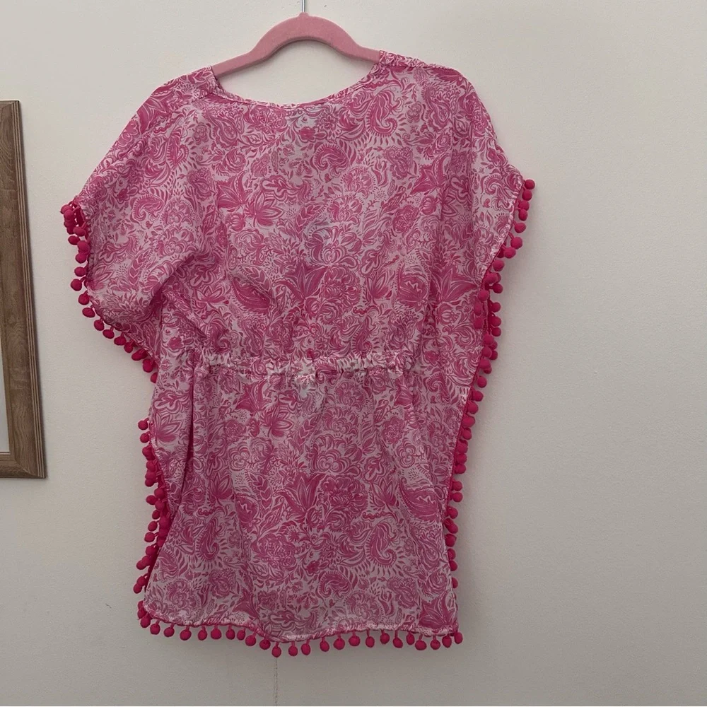 NWT‎ Marie Raxevsky GIRL'S KAFTAN PAISLEY PINK size 6/8